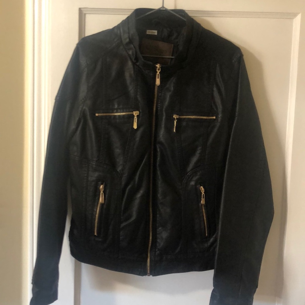 Pleather jacket